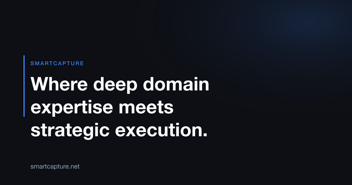 Gsma Rsp Platform SmartCapture — Deep Domain Expertise